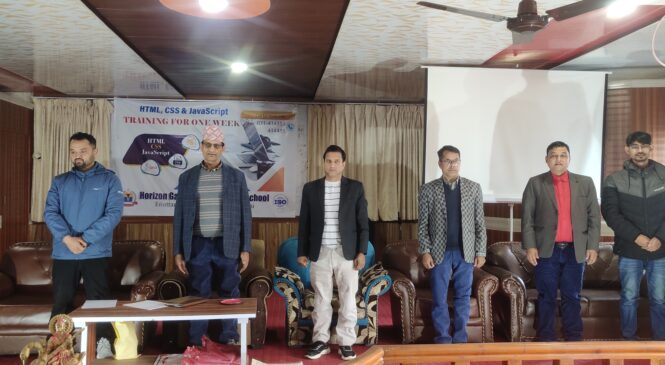 हाेराजन गाैतमबुद्धमा कम्प्युटर सम्बन्धि तालिमको समापन,छायो विद्यार्थीमा खुसियाली ।