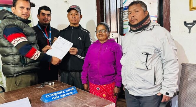 जिल्लामै पहिलो पटक अनलाइन सिफारिस प्रणालीको सुरुवात गर्याे माथागडिले।