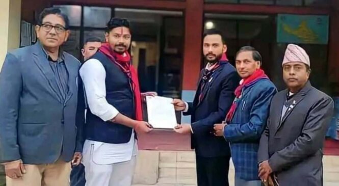 स्काउट लुम्बिनी प्रदेश आयुक्क्तमा दिननाथ भट्टराई