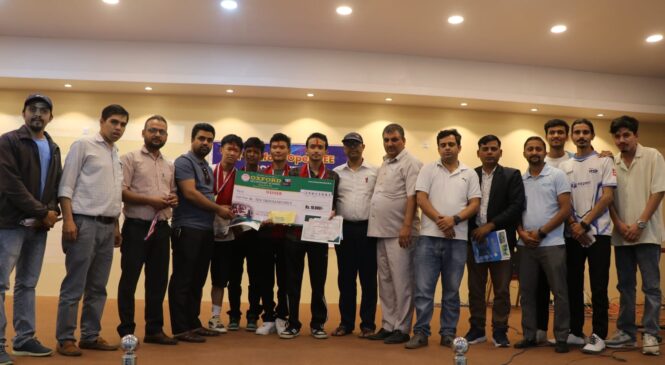 अक्सफोर्डमा इ- स्पोटर्स सम्पन्न, आदित्य पाण्डेको समूह बन्यो विजेता