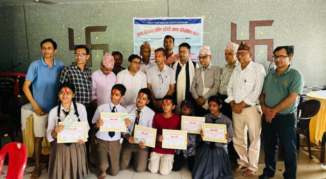 श्री शान्ति दुर्गा मन्दिरमा धार्मिक हाजिरिजवाफ प्रतियोगिता सम्पन्न