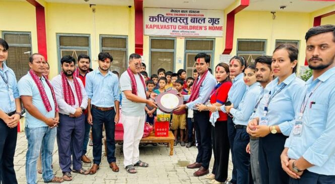 ब्राइट लुम्बिनीको ११ औँ वार्षिक उत्सव अनाथ बालबालिका सङ्ग