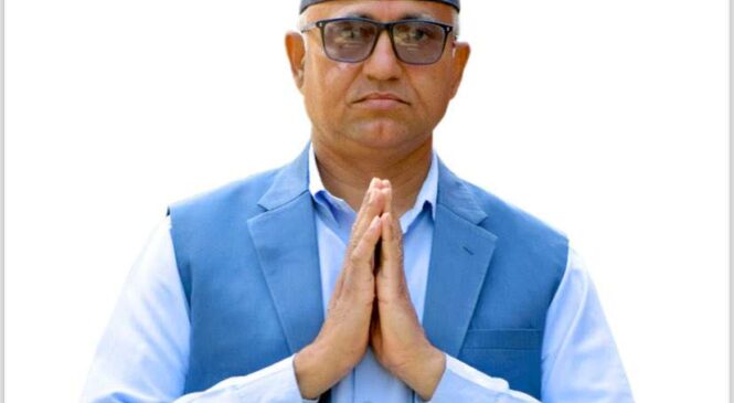 एमाले अर्घाखाँचीको सचिवमा दार्शनिक नेता श्रीकृष्ण भुसालकाे दाबी ।